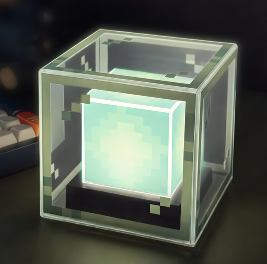 Minecraft-style Pixel Cube LED Lamp